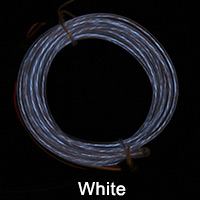 white El Chasing Wire
