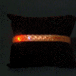 Flashing Braided Bracelet