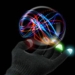 LightTracer Mitts Black LED Gloves (pair)