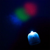 3 Color Rainbow Finger Light
