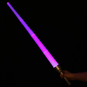 Expandable Multicolor LED Sword