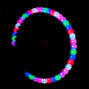 Rainbow Programmable Poi Ball