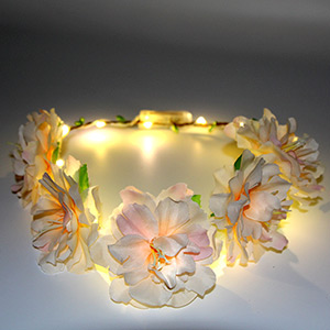 Renfaire Flower Halo Headband